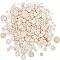 300Pcs 14 Sizes Synthetic Howlite Cabochons, Half Round, 3~16mm