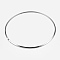 Tarnish Resistant 304 Stainless Steel Choker Necklaces, Rigid Necklaces, Neck Wire Necklaces, Rigid Necklaces, Neck Wire Necklaces, Rigid Necklaces, Stainless Steel Color, 5-3/8 inch(137mm)
