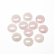 Natural Rose Quartz Cabochons, Half Round/Dome, 12x5mm