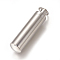 304 Stainless Steel Pendants, Openable, Column, Stainless Steel Color, 37x9mm, Hole: 5mm