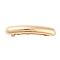 Alloy Hair Barrettes, for Woman Girls, Light Gold, Rectangle, 13x77x16mm