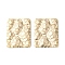 Brass Pendants, Cadmium Free & Nickel Free & Lead Free, Rectangle, Real 18K Gold Plated, 25x19.5x2mm, Hole: 1.4mm