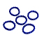 Natural Dyed Lapis Lazuli Round Beaded Stretch Bracelet, for Women, Inner Diameter: 2 inch(5.2cm), Beads: 8mm