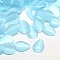 Cat Eye Cabochons, teardrop, Pale Turquoise, 25x18x4mm