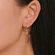 Подвески из орехового дерева 20шт WOOD-CJ0001-25-7