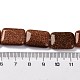 Синтетические голдстоуновские бисер пряди G-T047-B20-01-5