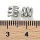 Латунные микро проложить кубического циркония бусы KK-P283-12P-3