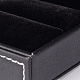 Прямоугольные коробки из искусственной кожи LBOX-F001-04-4