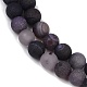 Натуральный druzy агатовые бусы пряди G-NH0024-A05-8mm-3