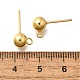 201 фурнитура для сережек-гвоздиков из нержавеющей стали STAS-R156-01G-07-2