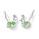 Латунные микро проложить кубического циркония подвески KK-L208-05P-07-1