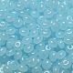 Стеклянные бусины прозрачных цветов SEED-C001-03C-02-3