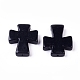 Синтетических нитей бирюзовые бусы TURQ-G117-30x35mm-06-2