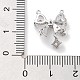 Латунные микропаве прозрачные подвески с фианитом ZIRC-L104-009P-3