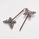 Латунные фурнитуры шпильки Bobby Pin KK-G038-AB-2