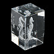 3d стеклянная фигурка животного с лазерной гравировкой DJEW-R013-01C-5