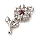 Латунные микро проложить кубического циркония подвески KK-I276-04P-03-2