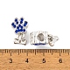 Подвески из сплава со стразами в стойке в европейском стиле FIND-C055-19P-03-3