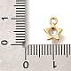 Латунные микро проложить кубического циркония подвески KK-C085-23G-3