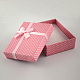 Картон комплект ювелирных изделий коробки CBOX-R012-9x7cm-8-2