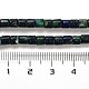 Натуральные бусы из хризоколлы и лазурита G-F765-F06-01-5