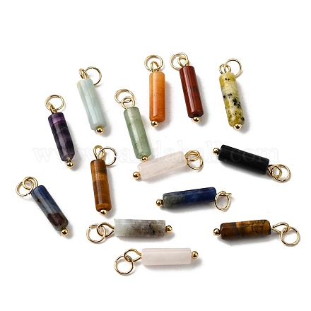 Природные и синтетические Gemstone подвески STAS-C120-01G-1