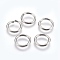 Tarnish Resistant 304 Stainless Steel Open Jump Rings, Stainless Steel Color, 12 Gauge, 15x2mm, Inner Diameter: 11mm, 260pcs/bag
