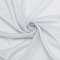 Polyester Spandex Stretch Fabric, for DIY Christmas Crafting and Clothing, Silver, 200x150x0.04cm