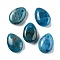 Natural Apatite Teardrop Charms, for Pendant Necklace Making, 14x10x6mm, Hole: 1mm