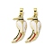 Brass Micro Pave Cubic Zirconia Pendants, Cadmium Free & Nickel Free & Lead Free, Bird Charms, with Enamel, Real 18K Gold Plated, 28.5x12.5x4mm, Hole: 2.8x5.5mm