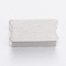 Tarnish Resistant 304 Stainless Steel Beads, Drawbench, Rectangle, Stainless Steel Color, 20x10x6mm, Hole: 2mm