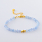 Natural Lapis Lazuli Round Beaded Bracelet
