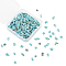 Synthetic Turquoise Chip Bead Strands, Dyed, 5x5mm, Hole: 1mma, bout 31.5 inch, 2 strands/box