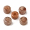 Natural Purple Aventurine Beads, Column, 8x5.5~6mm, Hole: 3~3.2mm