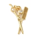 Подвески из латуни и кубического циркония KK-L216-062G-1