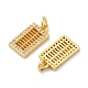 Латунные микро проложить кубического циркония подвески KK-U073-07G-2