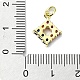 Латунные подвески из микро-паве KK-H475-03G-3