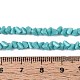 Непрозрачное стекло бисер нитей GLAA-N019-4mm-19-2
