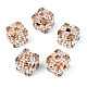 Ручной полимерной глины шариков Rhinestone CLAY-T022-03E-1