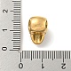 Европейские бусины из нержавеющей стали 304 со стразами STAS-U005-10G-3