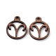 Подвески из орехового дерева WOOD-Q051-07G-1