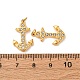 Подвески из нержавеющей стали 304 со стразами STAS-U061-13G-01-3