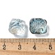 Выпечка расписные прозрачные стеклянные бусины X1-GLAA-C035-01-4