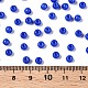 Непрозрачные цветные стеклянные бусины SEED-C001-02B-06-4