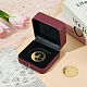 Ящик для хранения из искусственной кожи с бархатной внутри CON-WH0095-77B-01-5