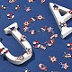 50шт 10 стиля подвески из сплава с эмалью ENAM-CJ0003-08-5