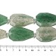 Природный зеленый бисер пряди клубники кварца G-P548-B11-01-4