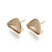 Серьги-гвоздики из нержавеющей стали 304 STAS-I104-05G