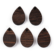 Подвески из натурального дерева венге WOOD-T023-28A-01