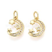 Латунные микро проложить кубического циркония подвески KK-T071-99G